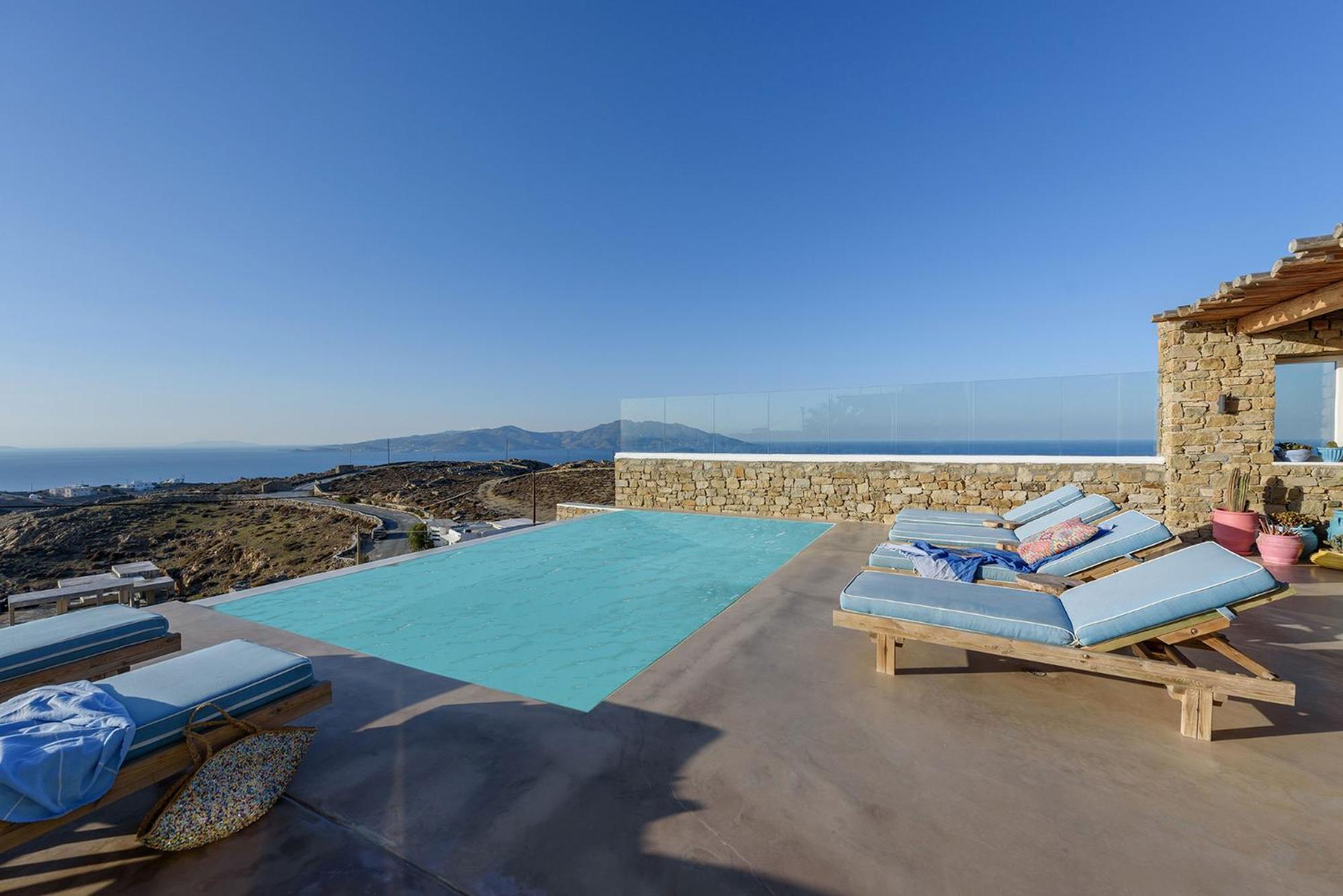 Villa Joy - Sunset Sea View Villa Mykonos Town Dış mekan fotoğraf