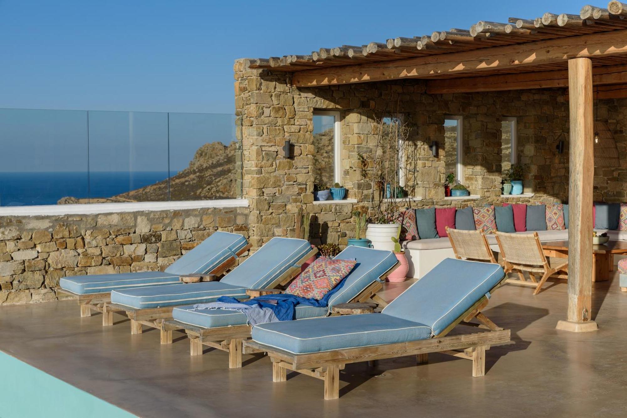 Villa Joy - Sunset Sea View Villa Mykonos Town Dış mekan fotoğraf