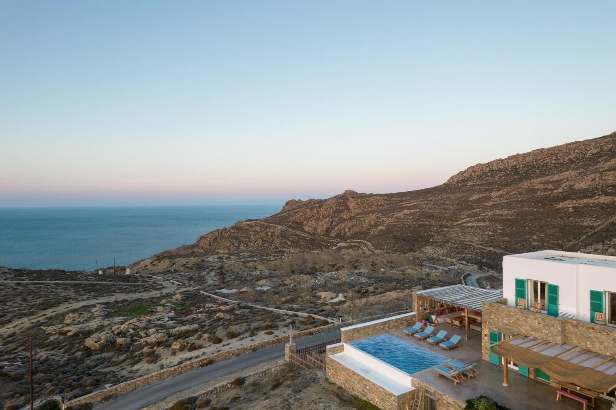 Villa Joy - Sunset Sea View Villa Mykonos Town Dış mekan fotoğraf