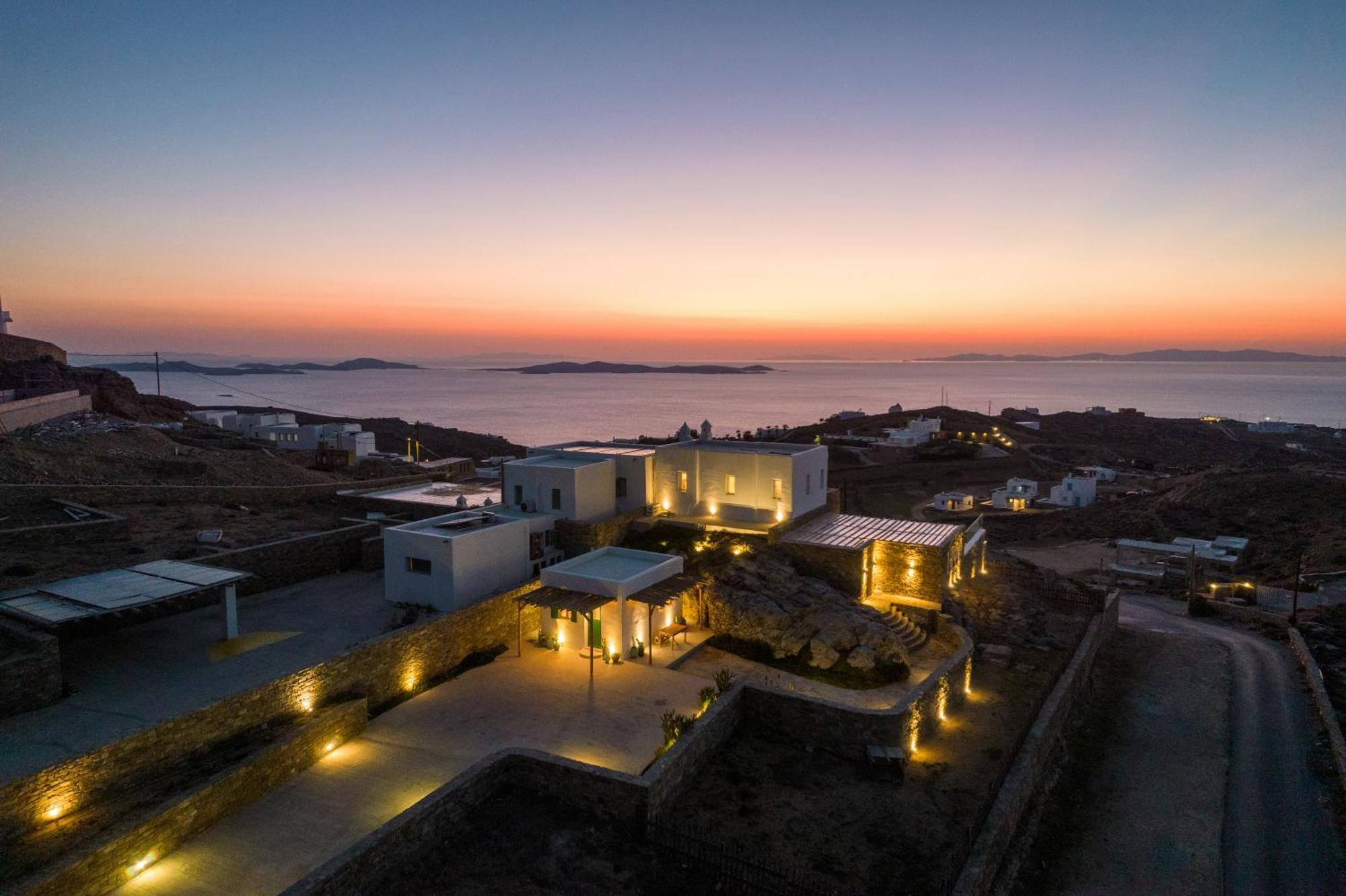 Villa Joy - Sunset Sea View Villa Mykonos Town Dış mekan fotoğraf