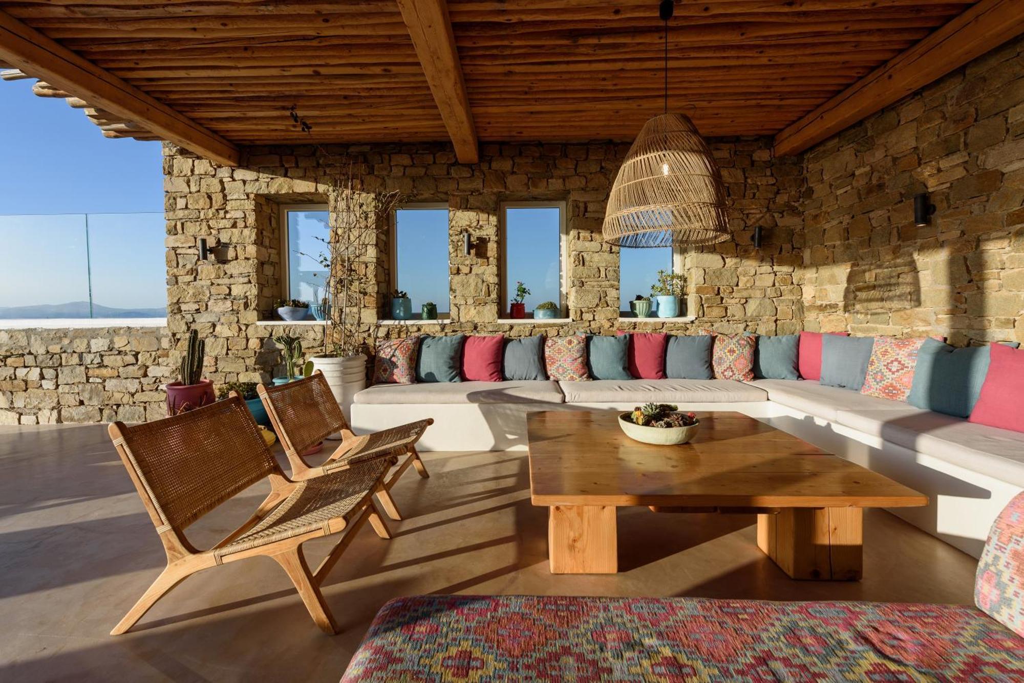 Villa Joy - Sunset Sea View Villa Mykonos Town Dış mekan fotoğraf