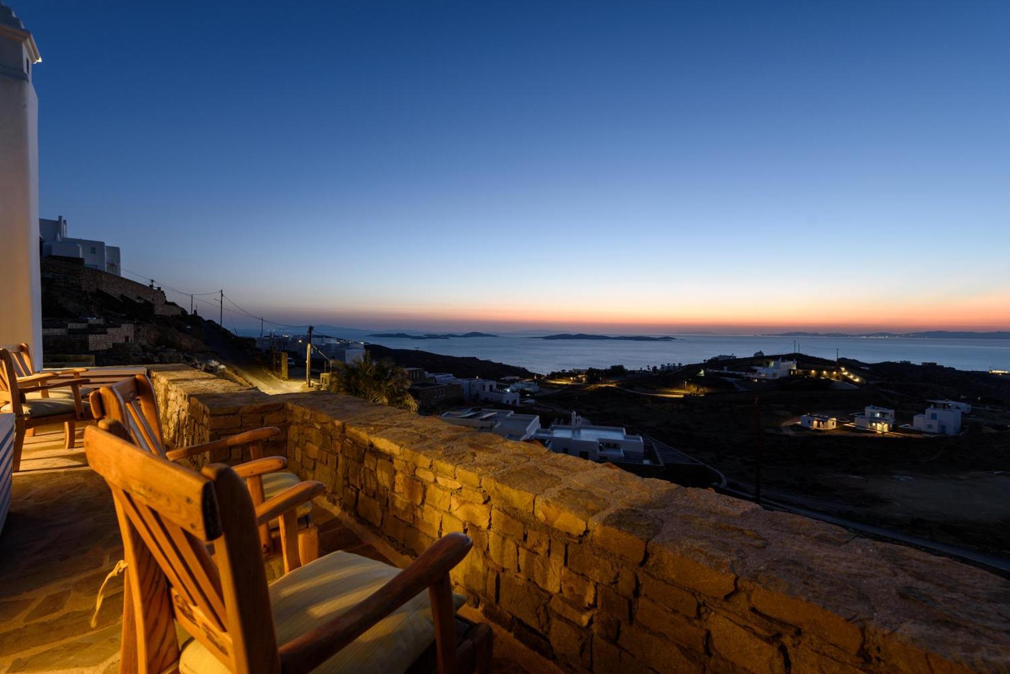 Villa Joy - Sunset Sea View Villa Mykonos Town Dış mekan fotoğraf