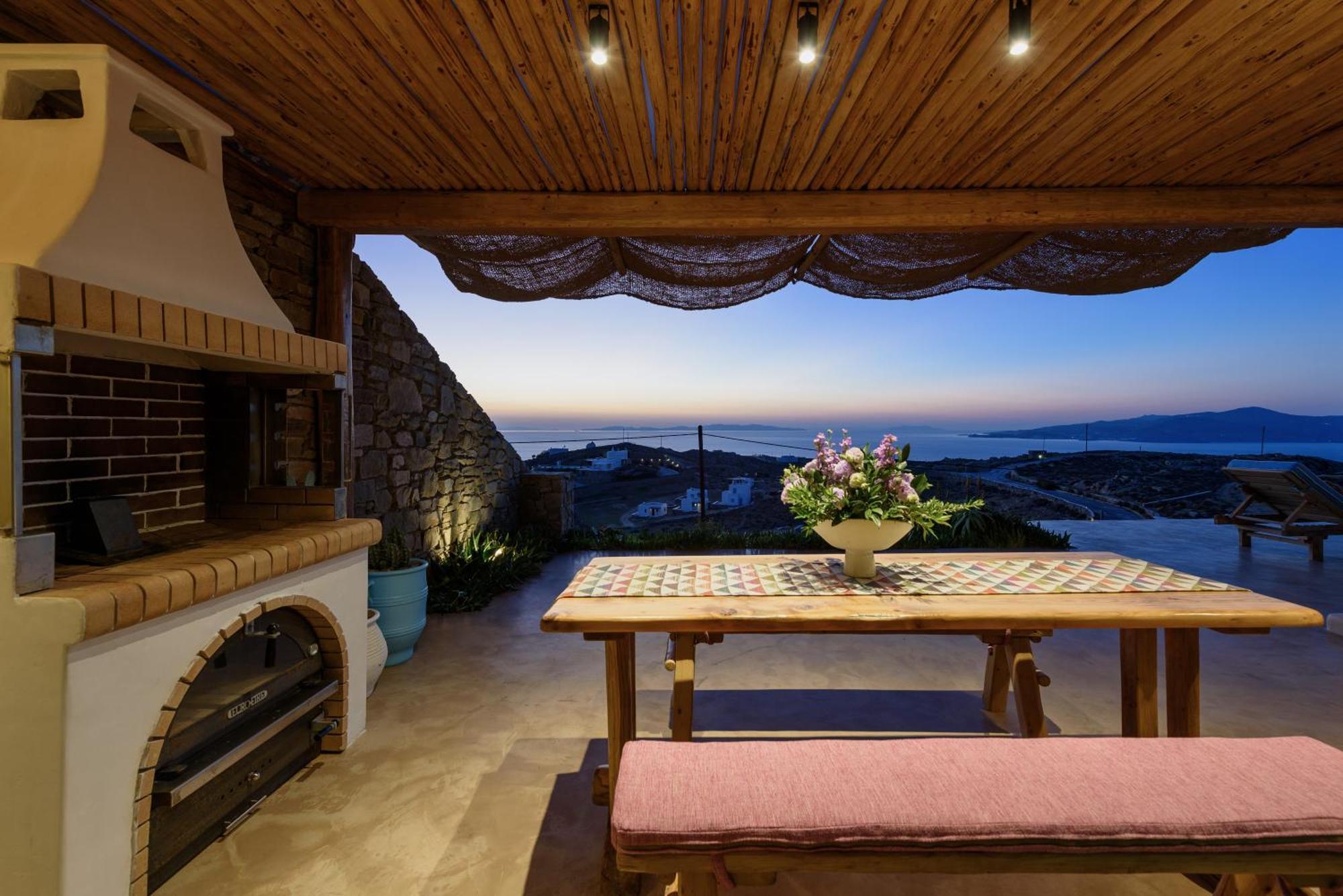 Villa Joy - Sunset Sea View Villa Mykonos Town Dış mekan fotoğraf